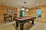 Pool Table In Lower Level 
